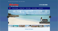 Desktop Screenshot of africastay.com